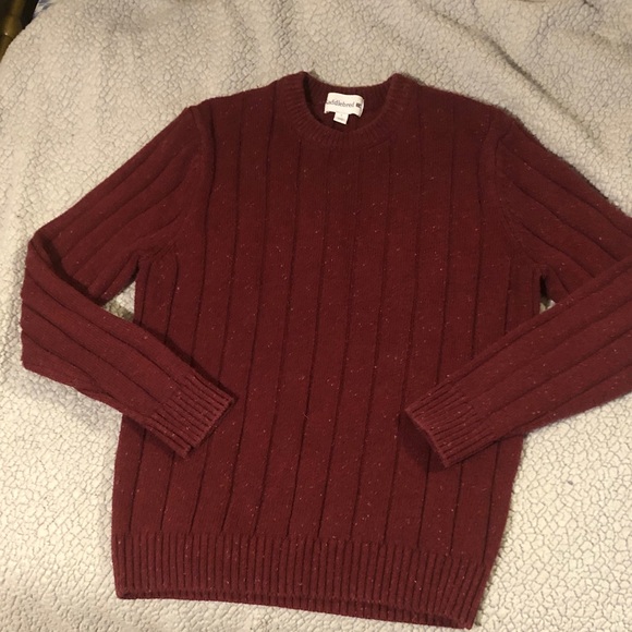 Saddlebred Other - Saddlebred Men's Burgundy Crewneck Sweater